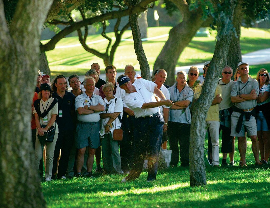 Colin Montgomerie at the Volvo Masters - Real Club Valderrama