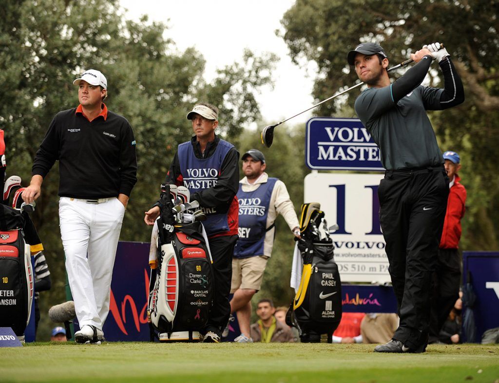 Paul Casey at the Volvo Masters - Real Club Valderrama