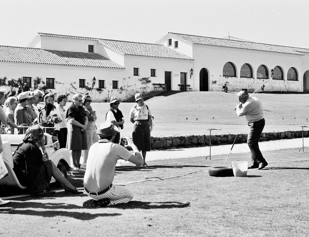 Henry Cotton - the first golf director - Las Aves