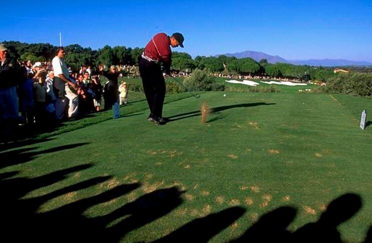 Tiger Woods, 15 tee, AMEX