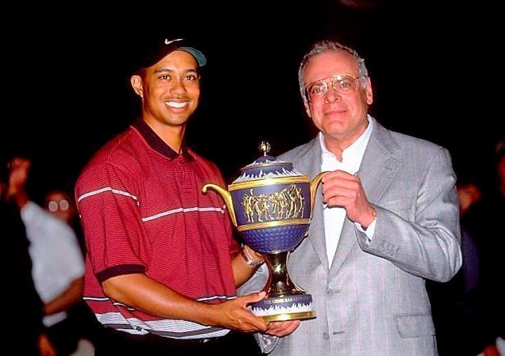 Tiger Woods - Award Ceremony American Express Championship